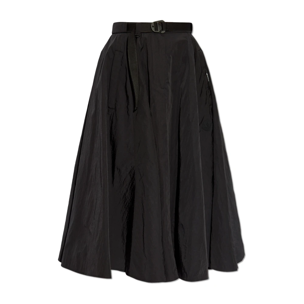 Moncler Uitlopende rok Black Dames
