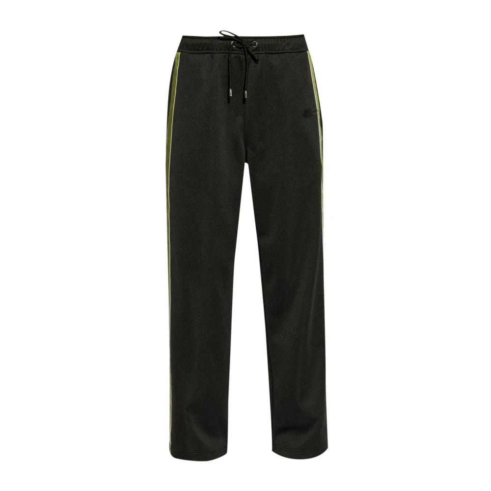 Lanvin Broek met trekkoord Zwart Black Heren