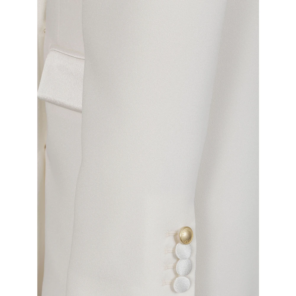Hebe Studio Beige Polyester Jas Made in Italy Beige Dames