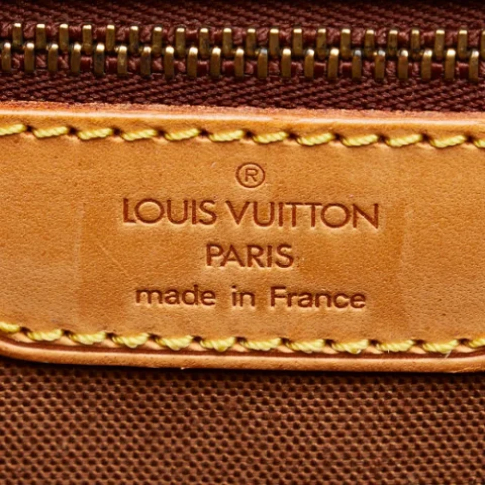 Louis Vuitton Vintage Pre-owned Plastic handbags Brown Heren