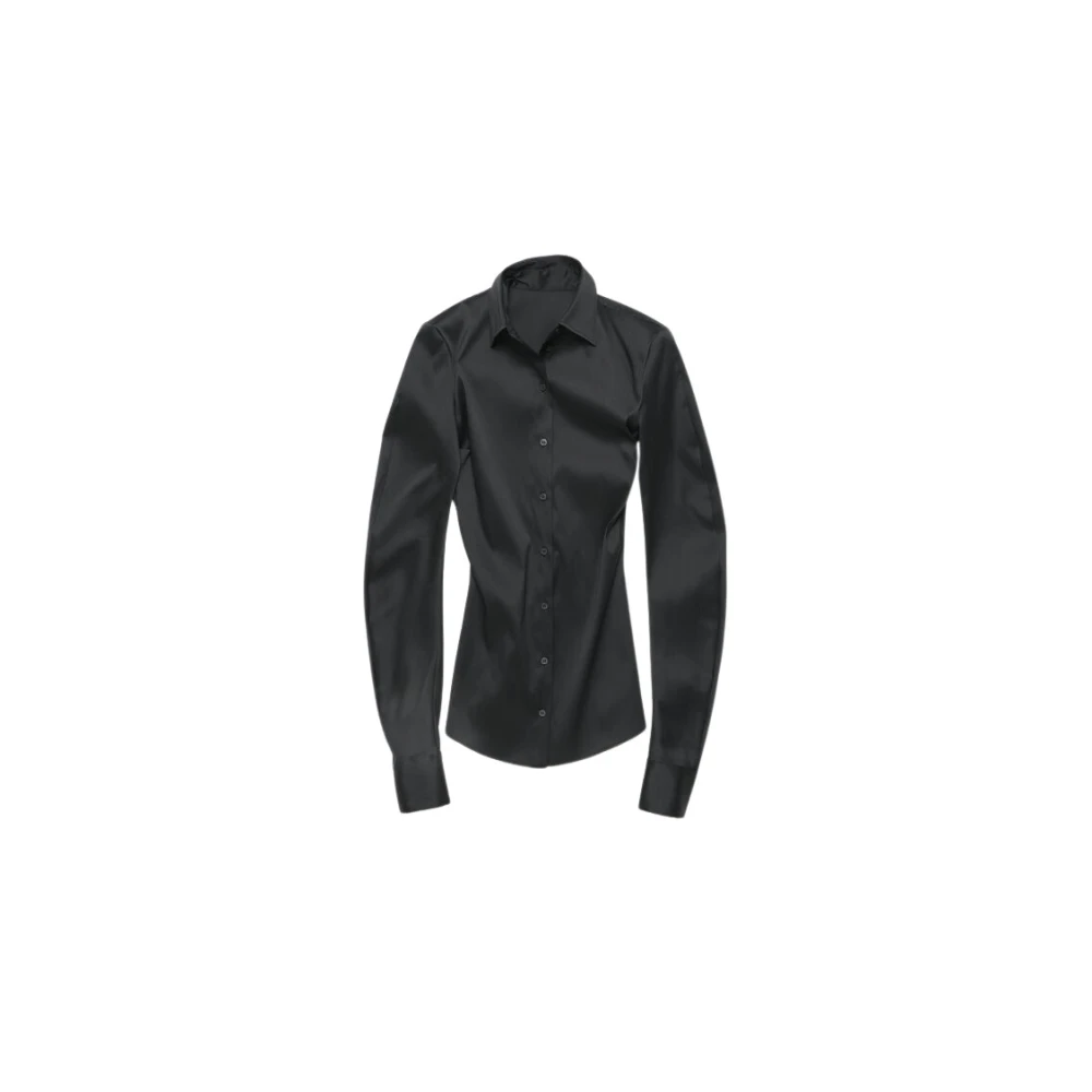 Acne Studios Zwarte Stijlvolle Blouse Black Dames