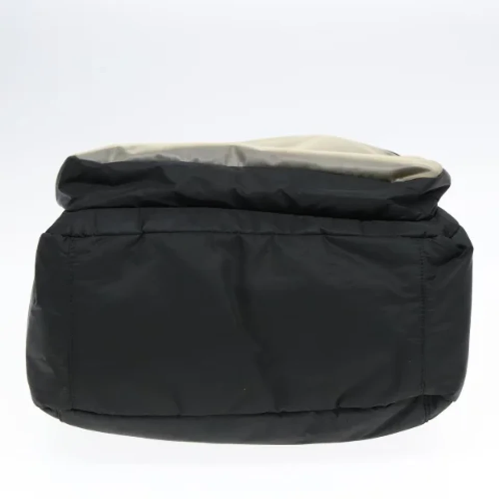 Prada Vintage Pre-owned Leather handbags Black Dames