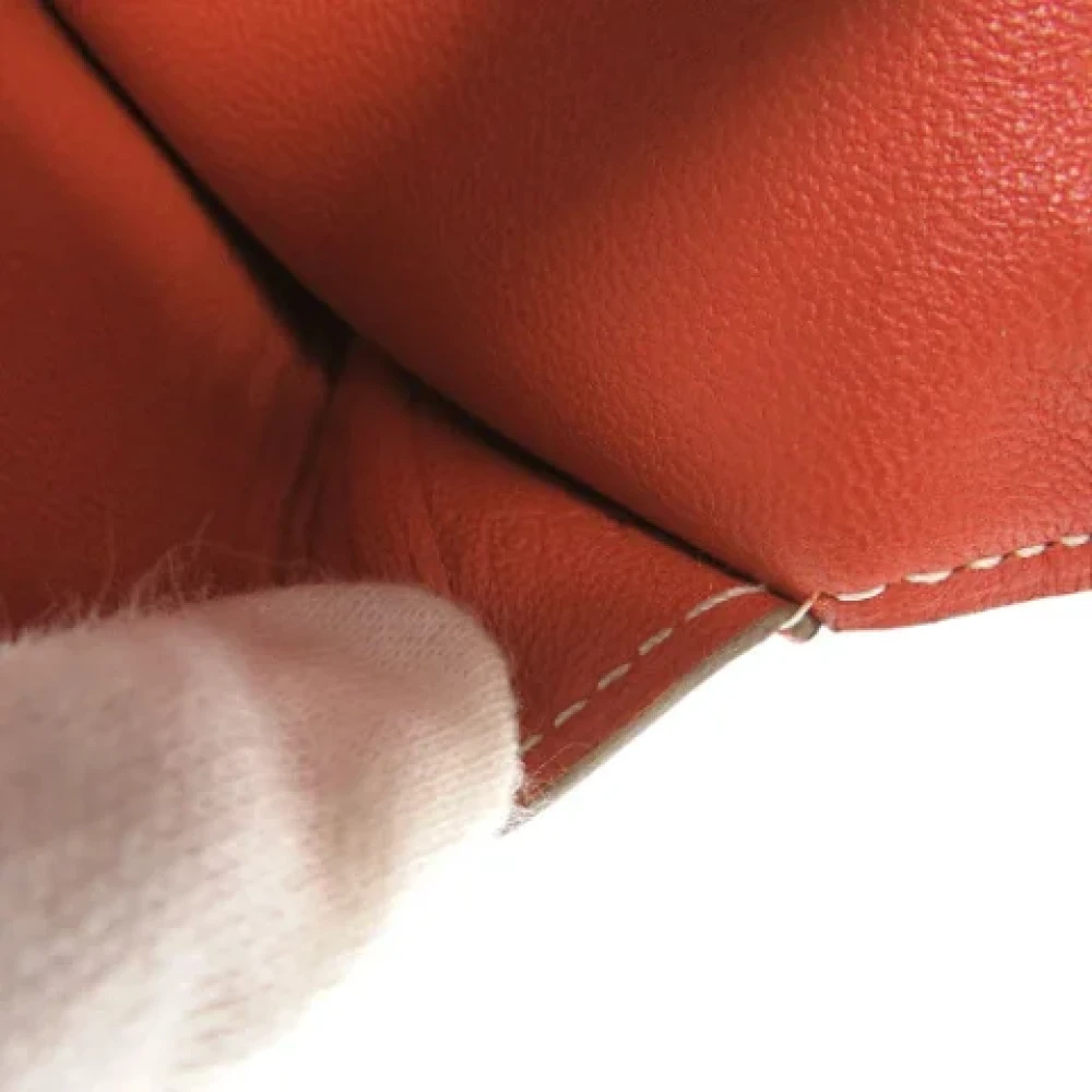 Hermès Vintage Pre-owned Leather wallets Pink Dames