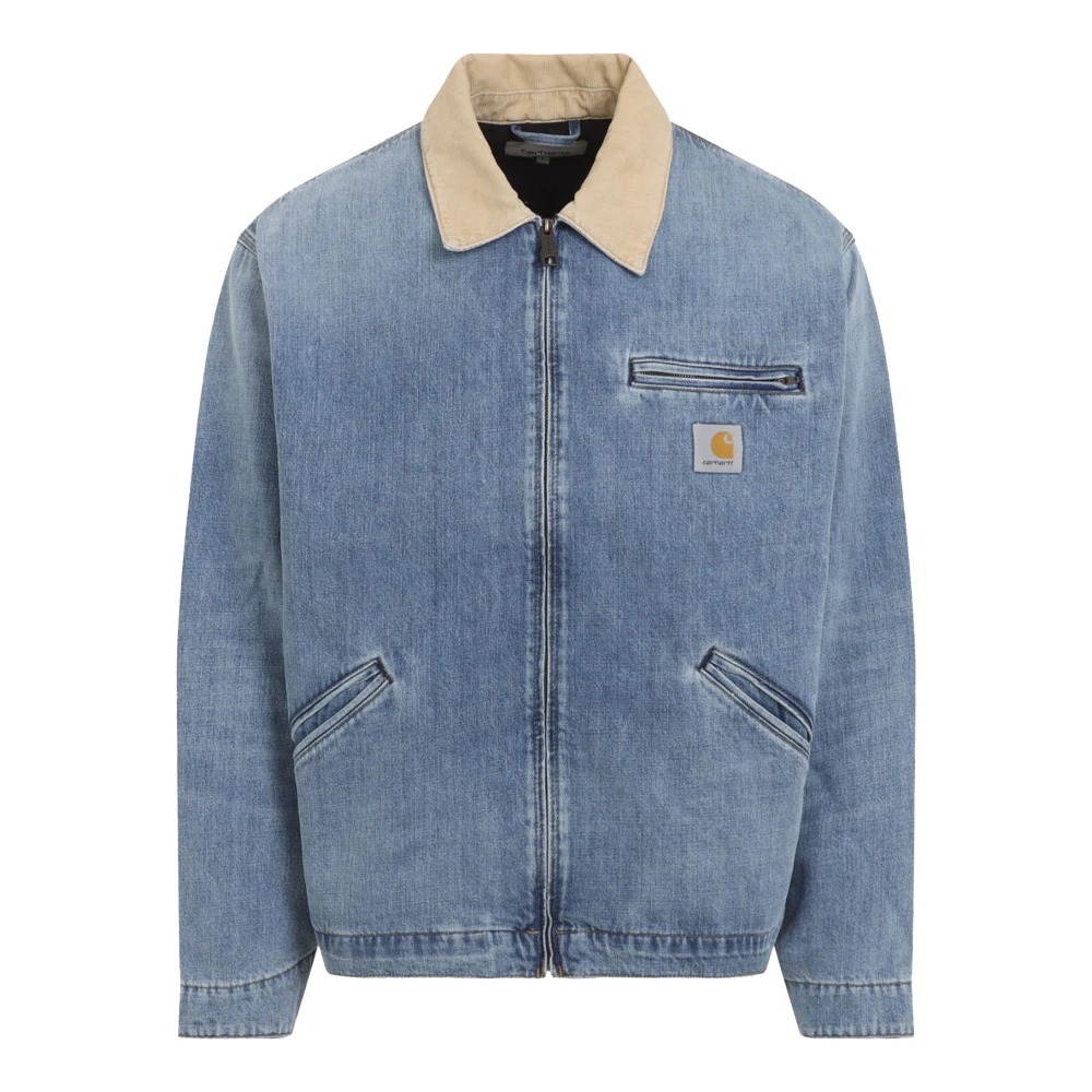Carhartt Wip Men's Blue Og Detroit Jacket - Denim Jackets - Xl - Jackets