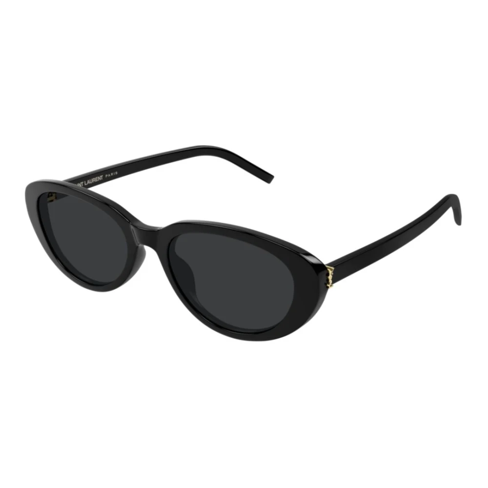 Saint Laurent Unisex Black Sl M154 Sunglasses - Sunglasses - 55 Mm - Accessories