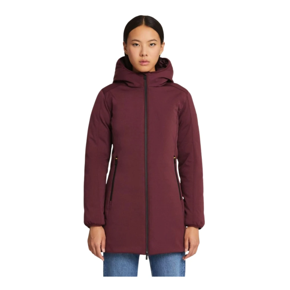Ciesse Piumini Women's Red Ysabel 3.0 Parka - Parkas - L - Coats