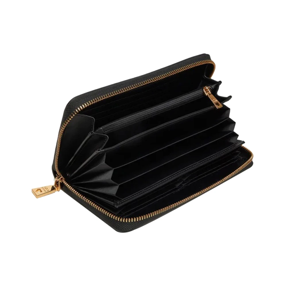Moschino Zwarte portemonnee voor dames luxe Black Dames