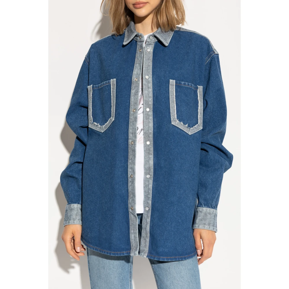 Marni Denim overhemd Blue Dames