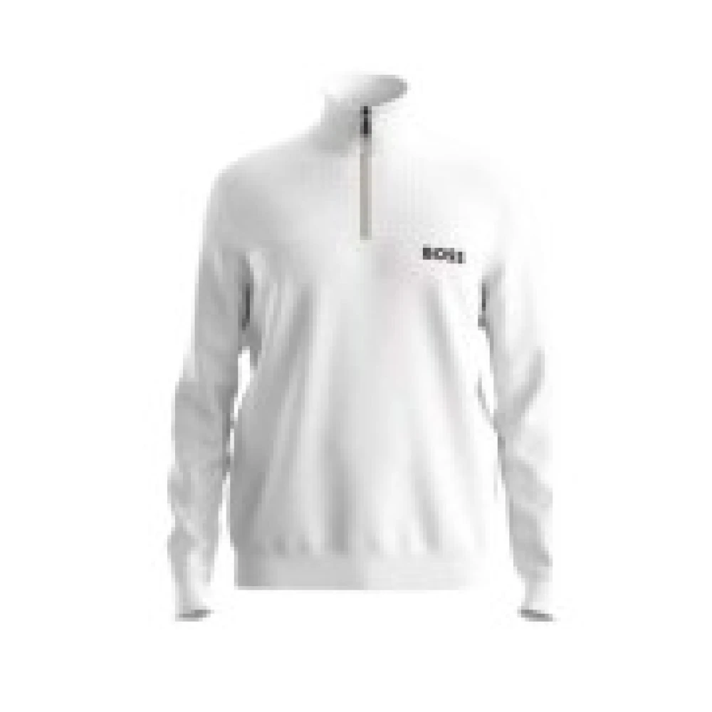 Boss Green Men's White Turtlenecks, 3XL, Turtleneck Jumper
