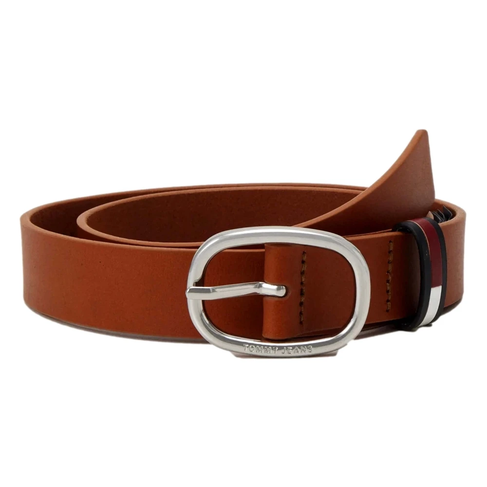 Tommy Jeans Oval 3.0 Riem Brown Dames