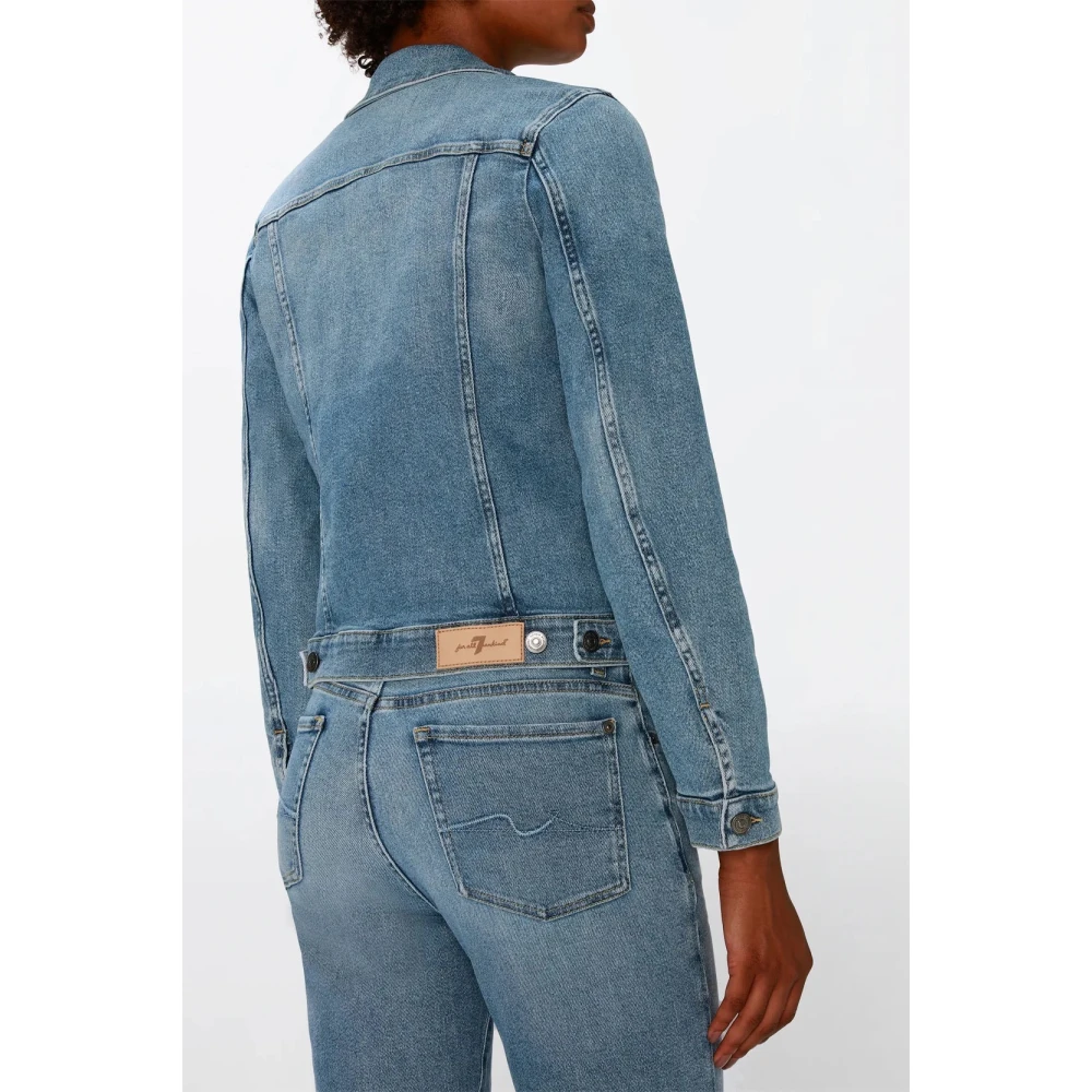 7 For All Mankind Spijkerjas Blue Dames