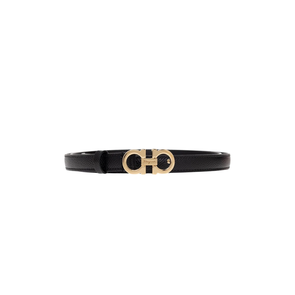 Ferragamo , Belts, Female, Black, 95 Cm, H 15 Belt