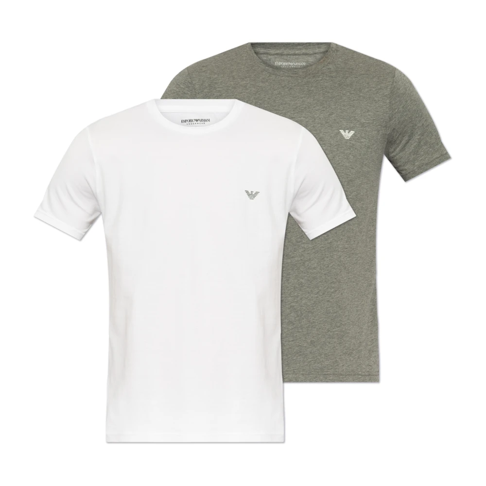 Emporio Armani Twee-pack ondergoed t-shirts Multicolor Heren