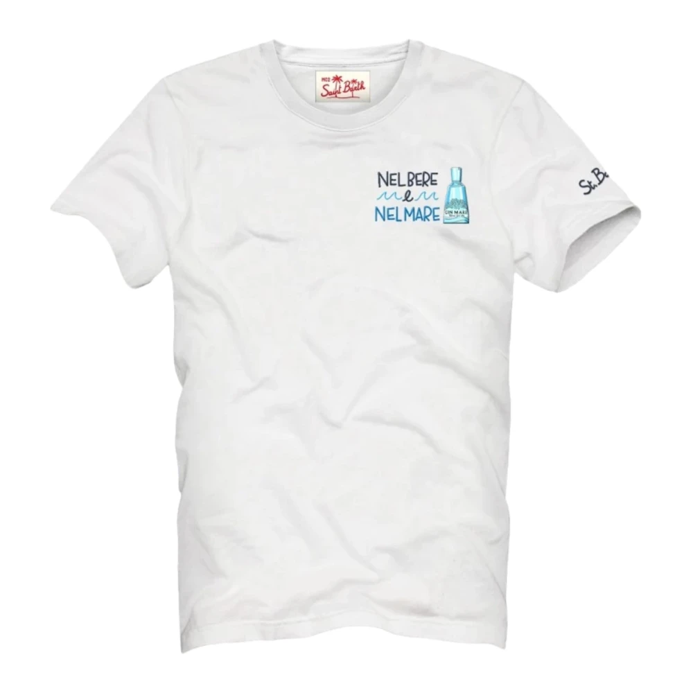 MC2 Saint Barth Katoenen T-shirt White Heren