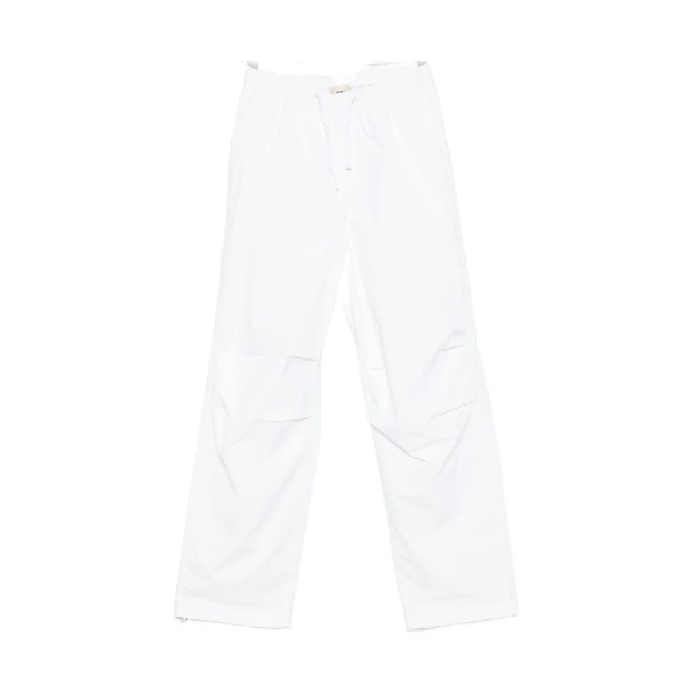 Autry Men's White Straight Trousers, Xs, Papx 01 9W Trousers