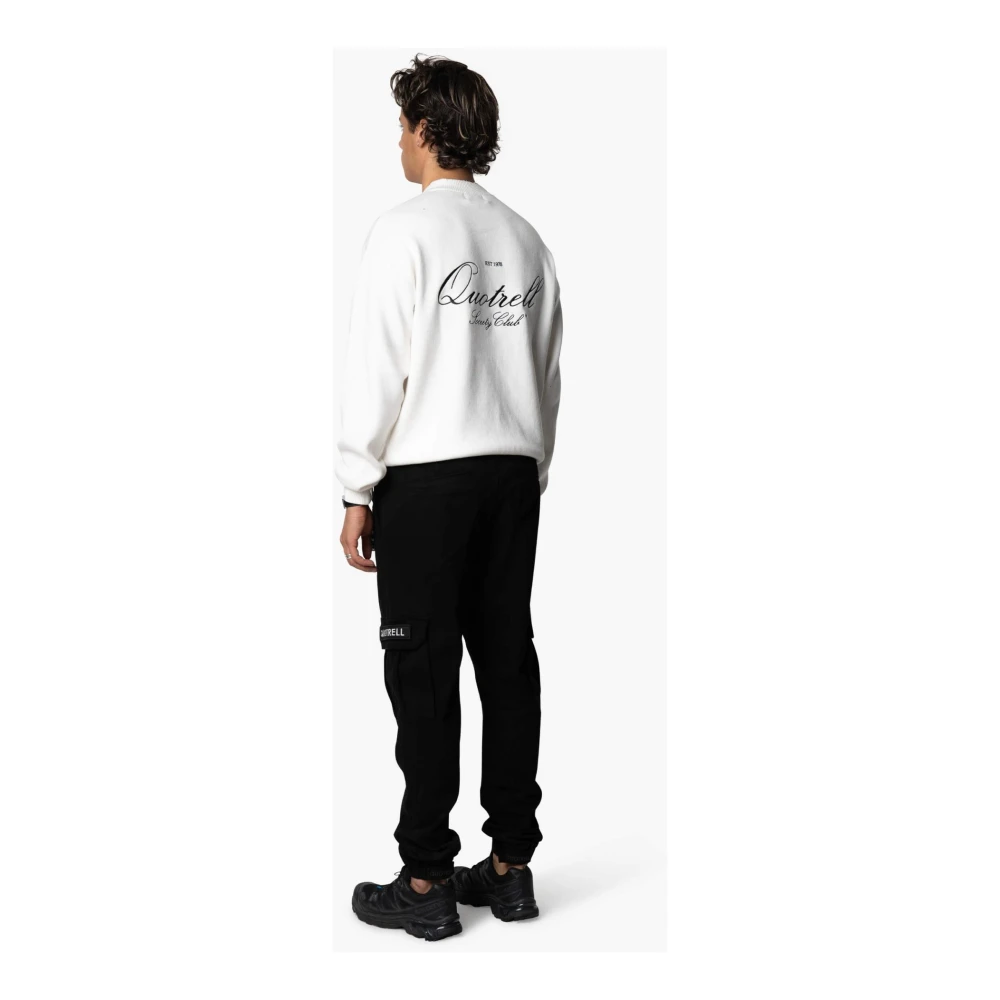 Quotrell Cargo Broek in Zwart Black Heren