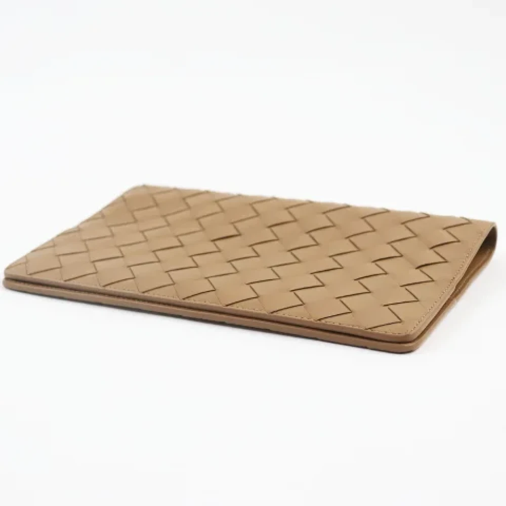 Bottega Veneta Vintage Pre-owned Leather home-office Brown Heren