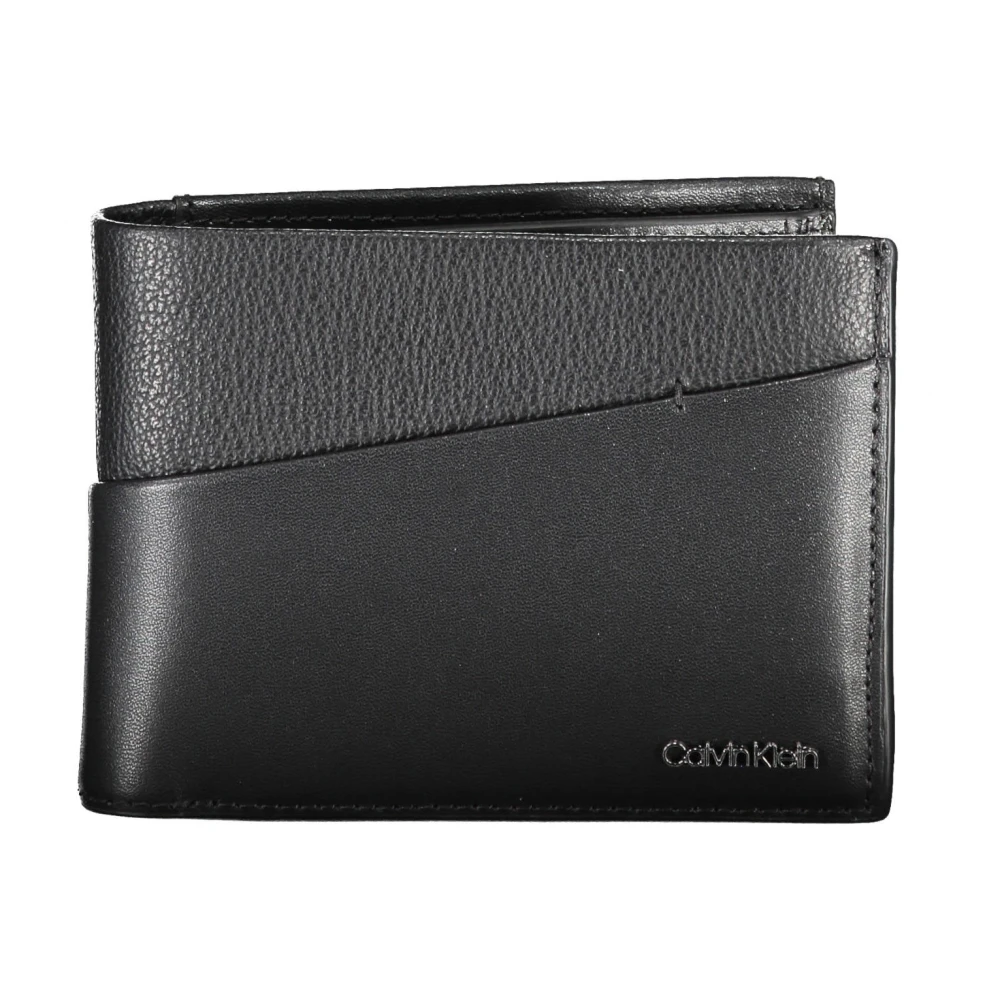 Calvin Klein Men's Black Wallet With Rfid Blocking