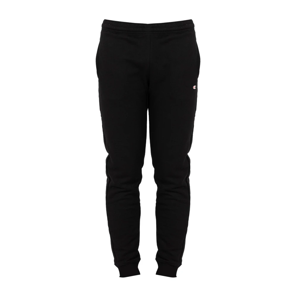 Champion Casual Elastische Taille Tapered Broek Black Heren