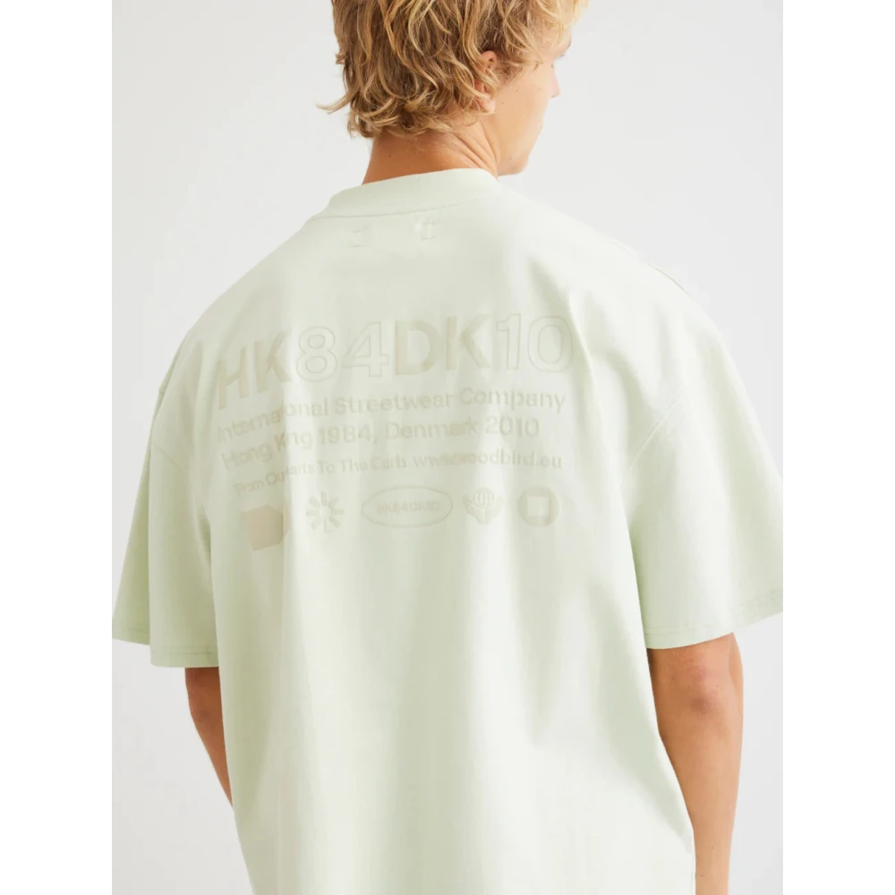 Woodbird T-Shirt- Wbbose Hkdk TEE Green Heren