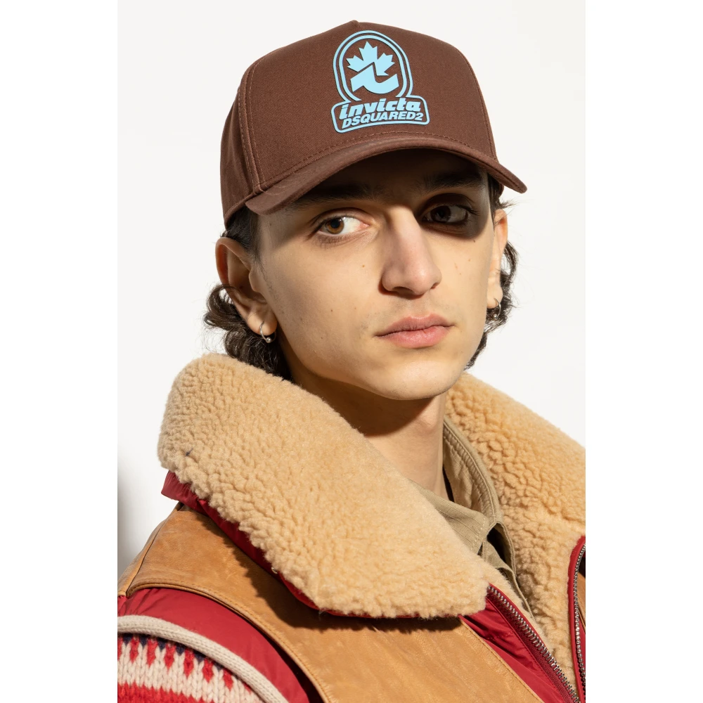 Dsquared2 Capsule hoed 'Invicta' Brown Heren