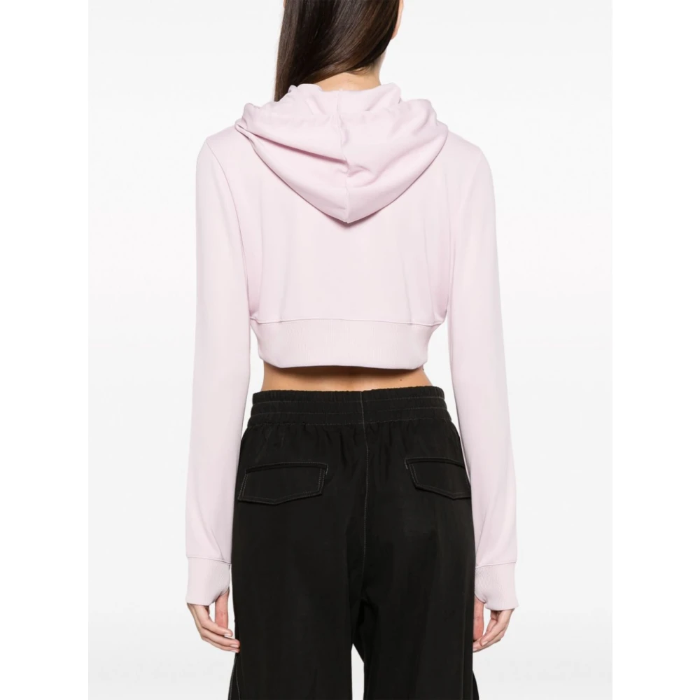 Courrèges Roze Sweatshirt met Capuchon Pink Dames