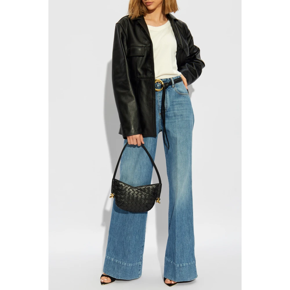 Bottega Veneta Hoge taille jeans Blue Dames