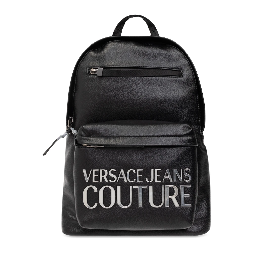 Versace Jeans Couture Ryggsäck med logotyp Black, Herr