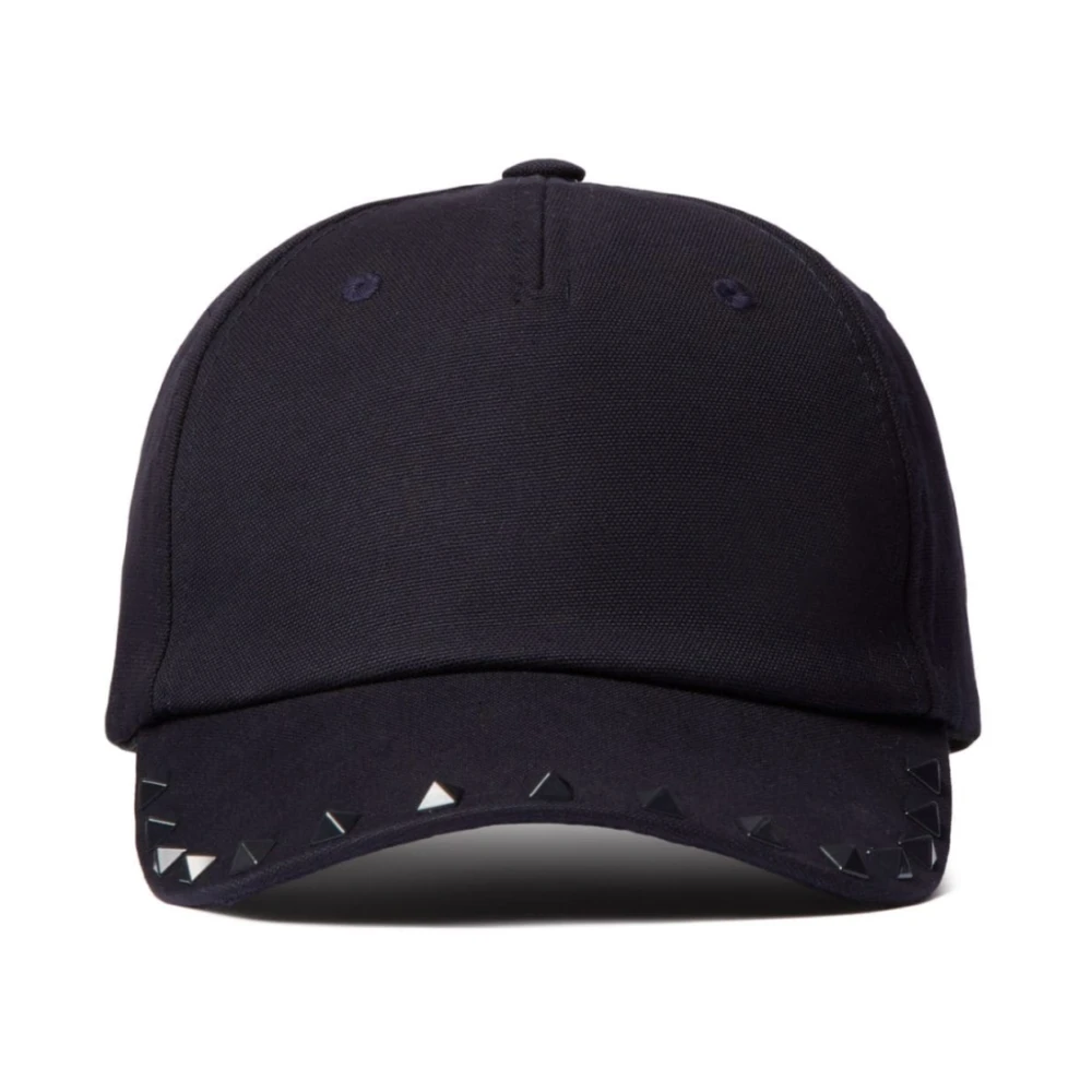 Valentino Garavani Rockstud Baseball Cap Svart Mössa Black, Herr