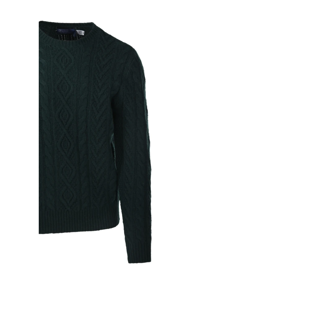 Ralph Lauren Moss Agate Long Sleeve Pullover Green Heren