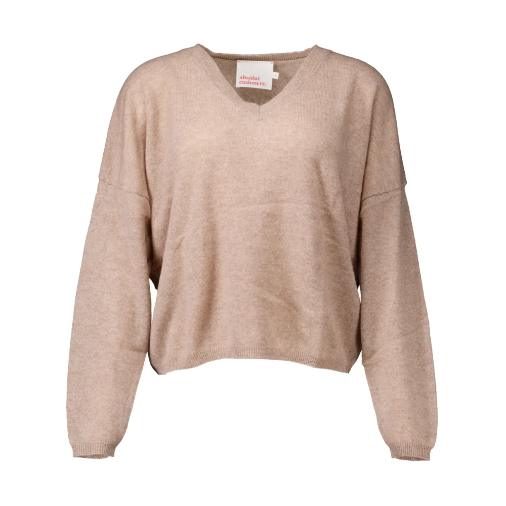 Absolut Cashmere Zand Alicia Cashmere Sweater Brown Dames
