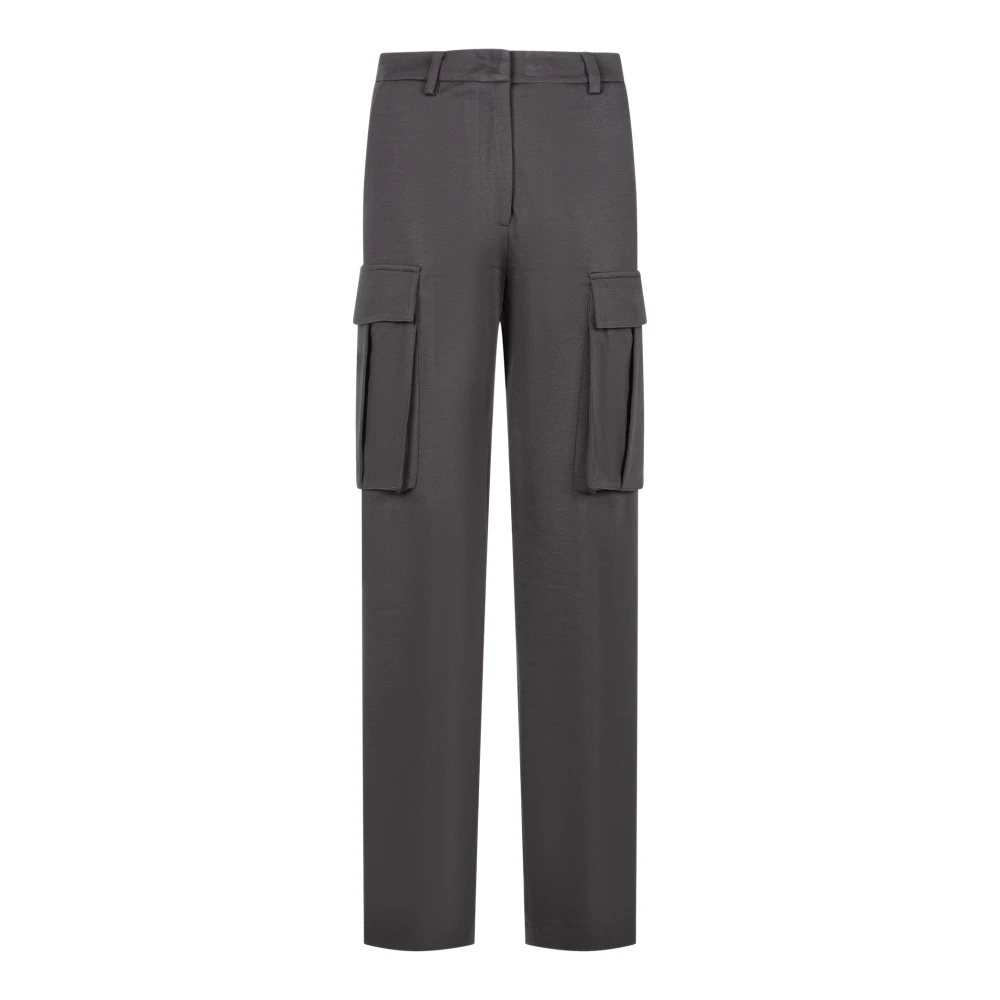 Liviana Conti Stijlvolle Broek voor Vrouwen Gray Dames