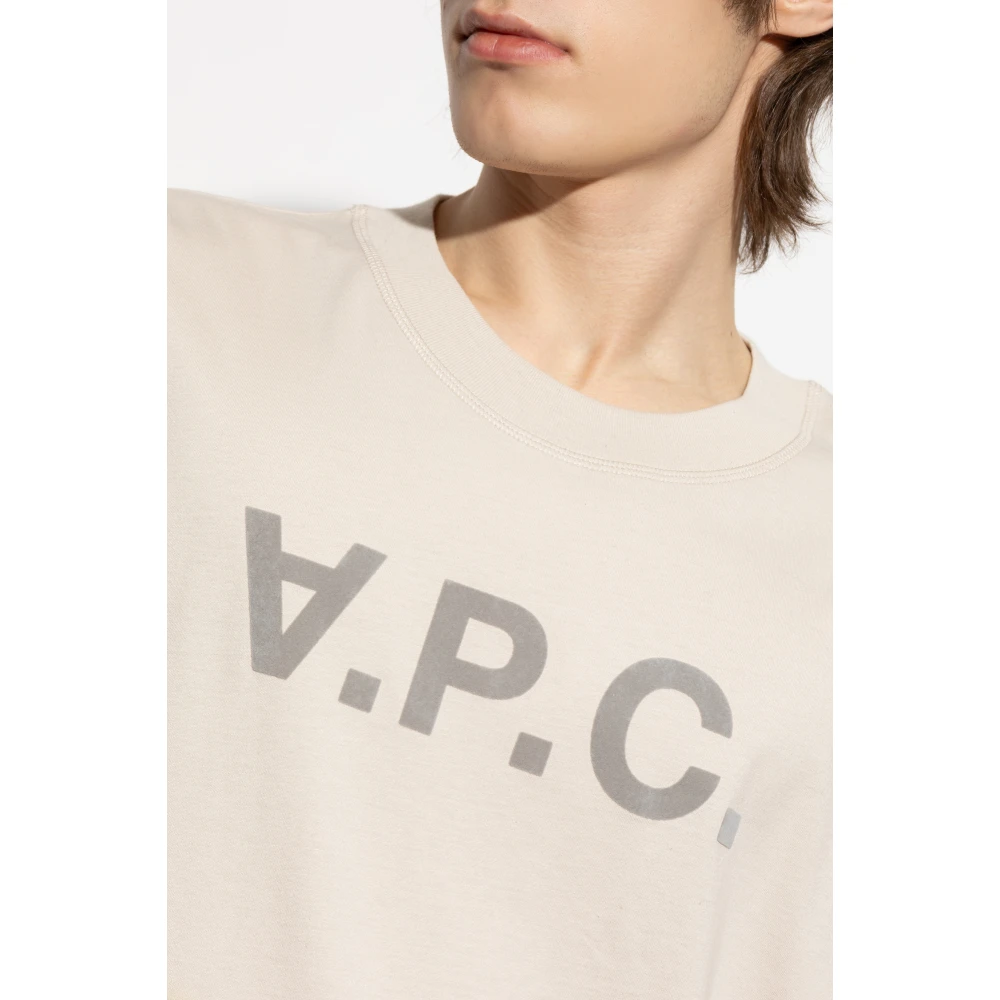A.p.c. T-shirt Grand Gray Heren