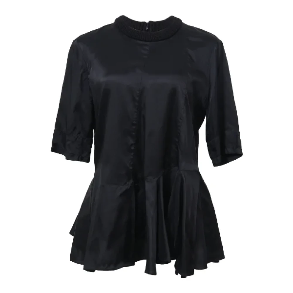 Marni Pre-owned Nylon tops Black Dames