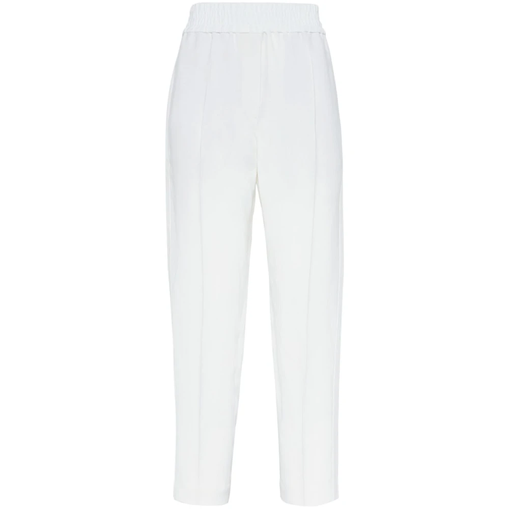 BRUNELLO CUCINELLI Natuurlijke Herenbroeken Beige Dames