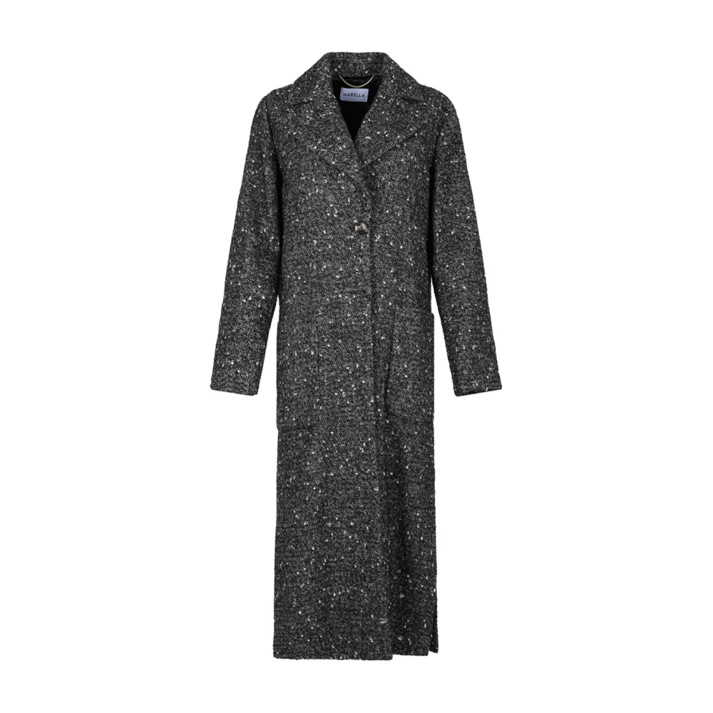 Coats > Single-Breasted Coats - - Marella - Modalova