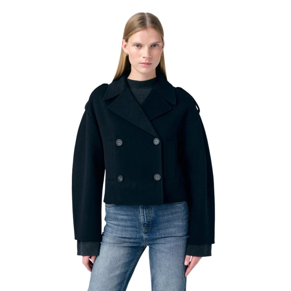 Vanessa Bruno Donna Blu Beran Jacke