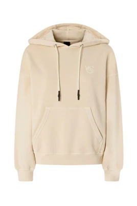 Beige Silk & Nylon Sweater