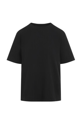 t-shirt-en-coton-noir-style-decontracte-femme
