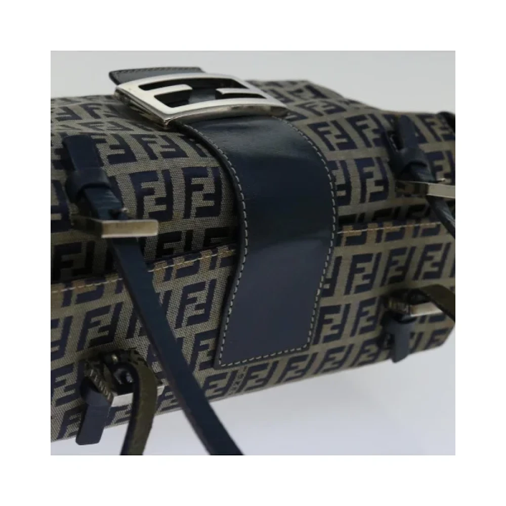 Fendi Vintage Pre-owned Canvas handbags Blue Dames
