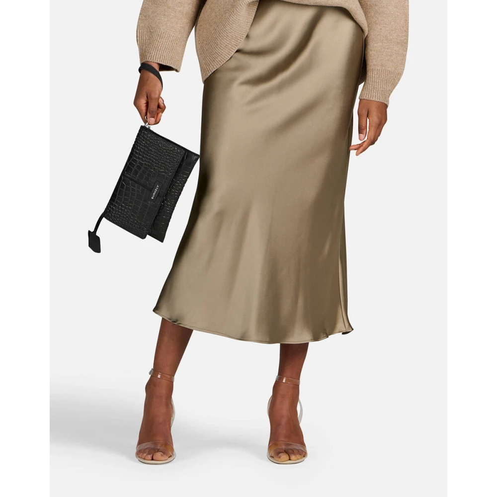 Burkely Klassieke Leren Tas Black Dames