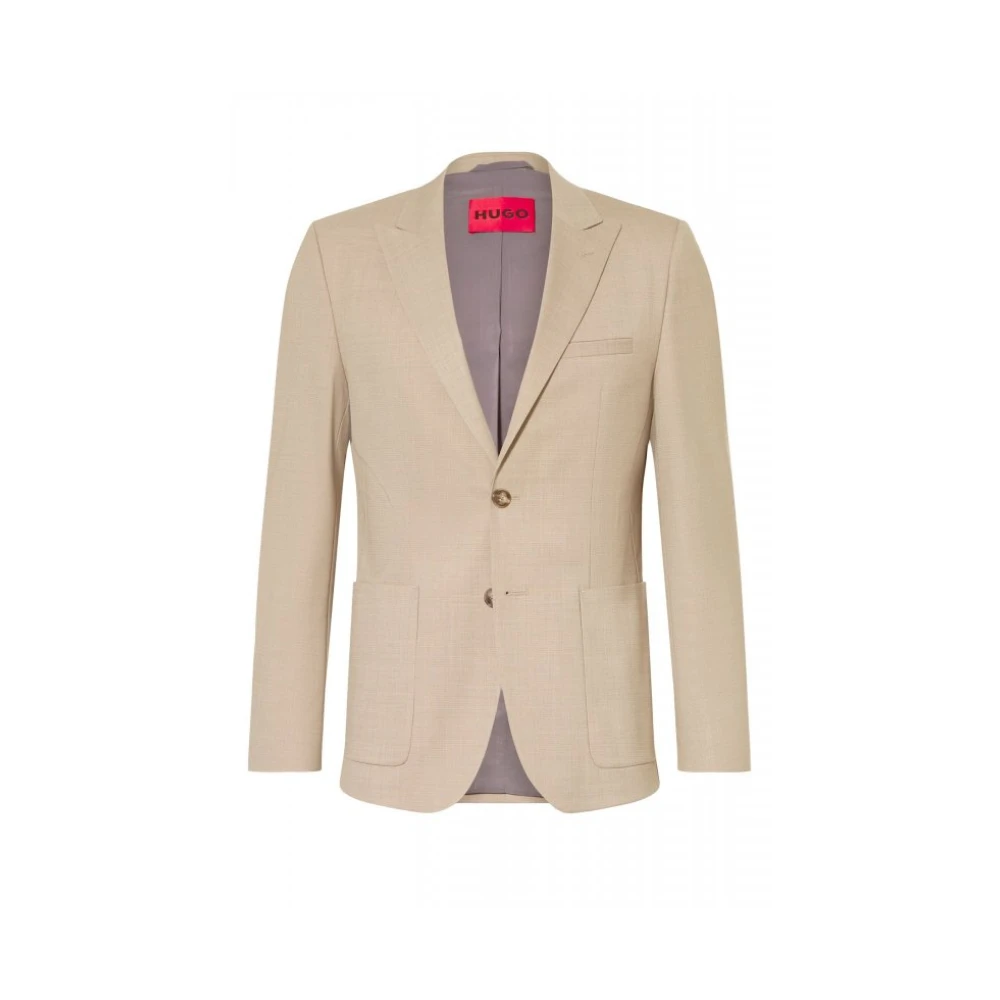 Hugo Beige - Jackets > Blazers - Male - Blazers - M - Jackets