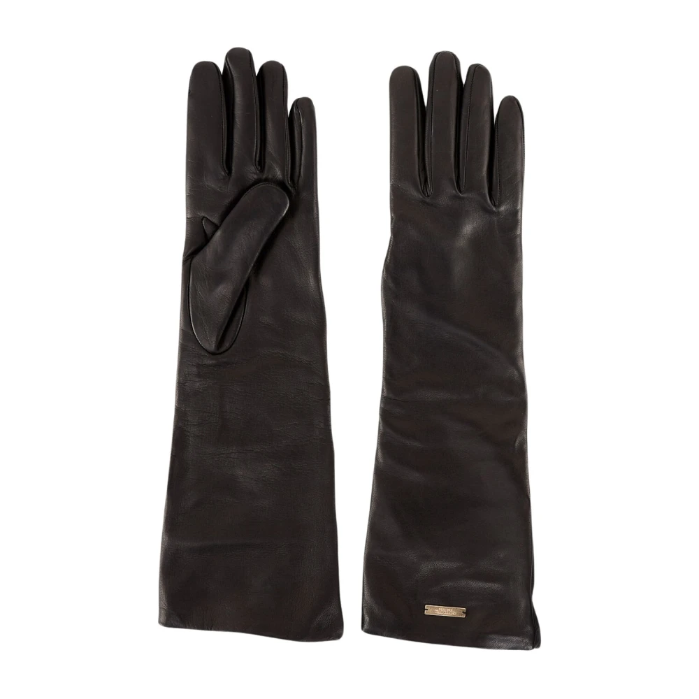 Giuliva Heritage Zwarte Handschoenen Stijlvol en SEO-vriendelijk Black Dames