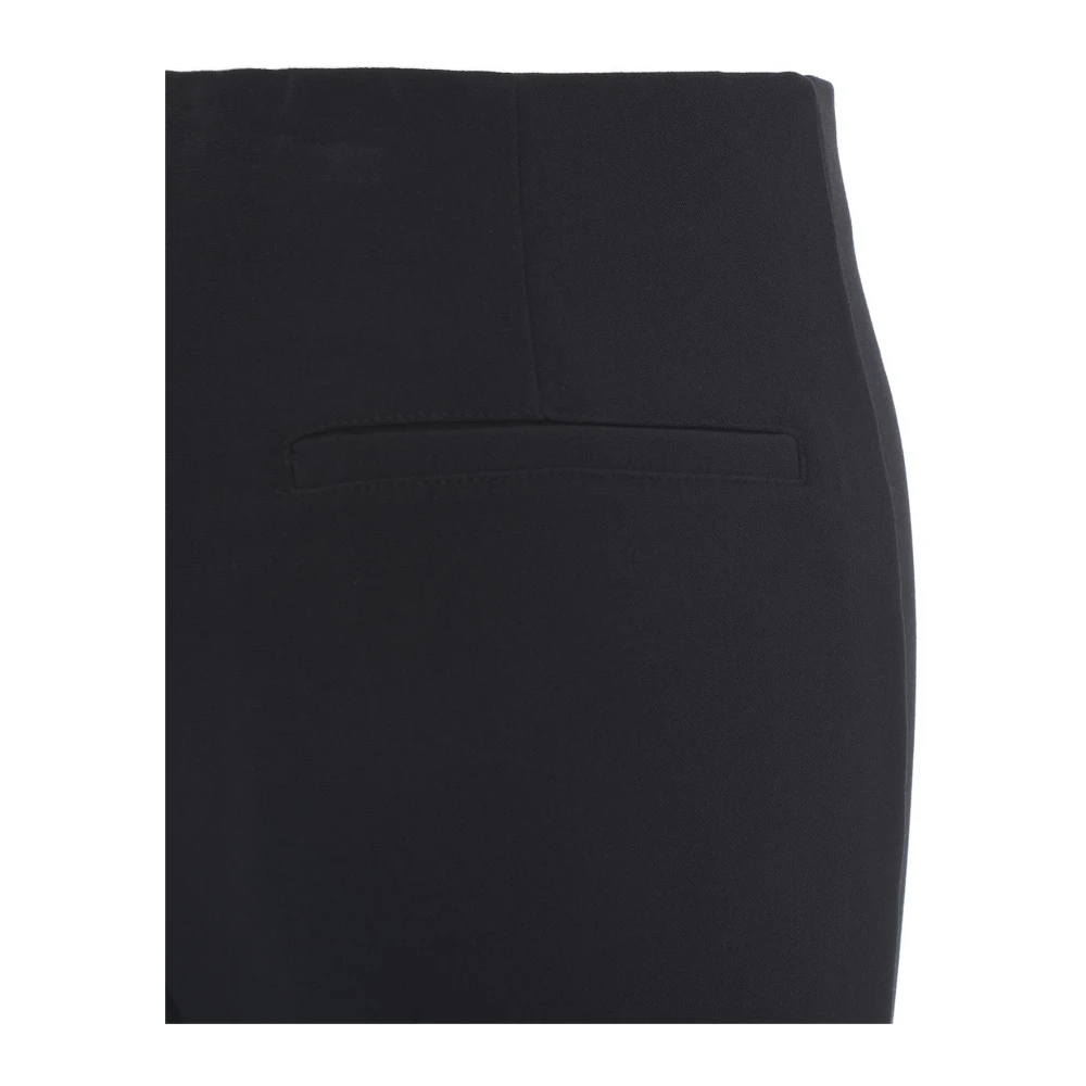 Ottod'Ame Zwarte Broek Aw24 Black Dames