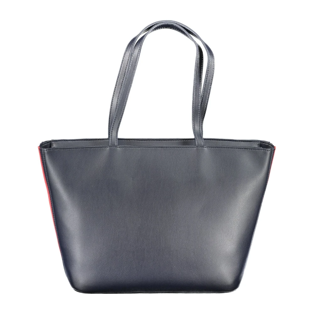 Tommy Hilfiger Blauwe Schoudertas met Ritssluiting Blue Dames