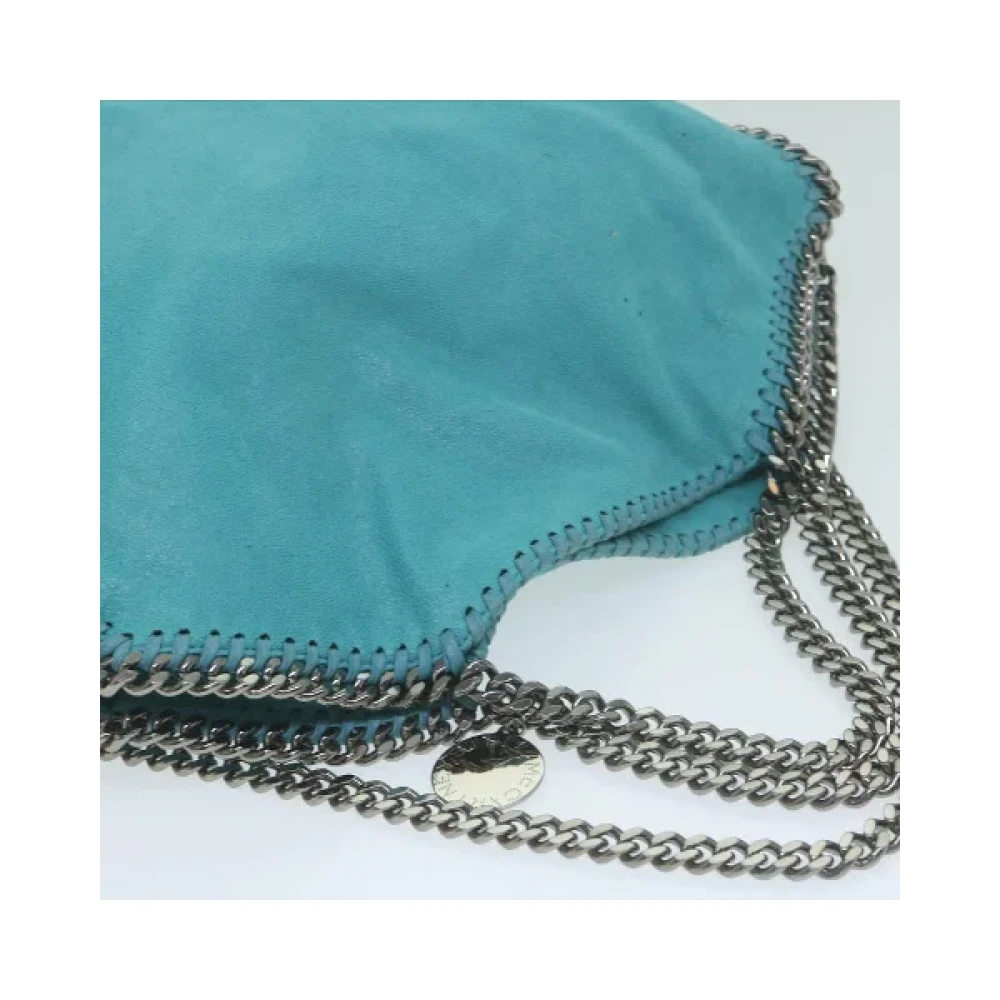 Stella McCartney Pre-owned Polyester shoulder-bags Blue Dames