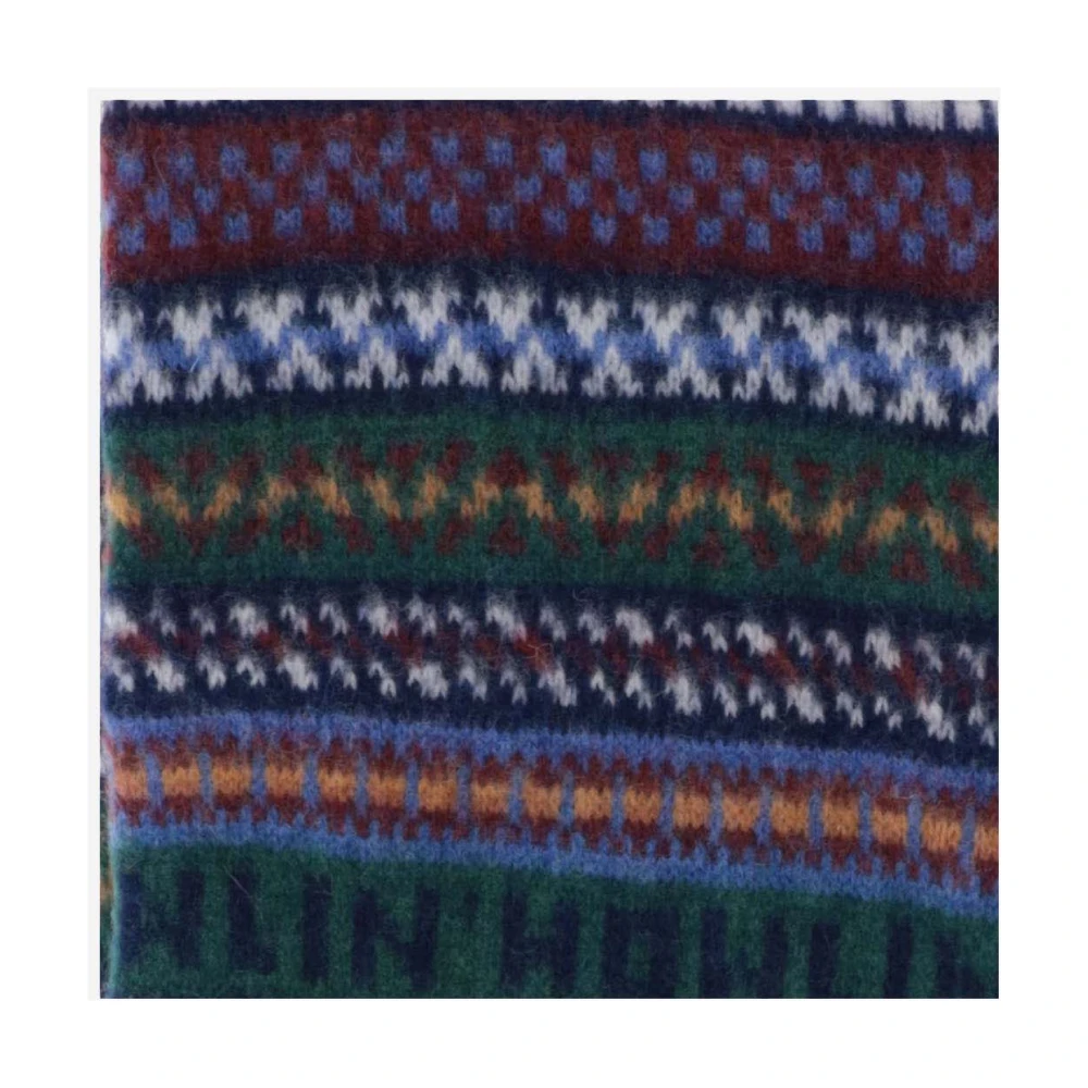 Howlin' Wollen sjaal met geometrisch patroon Red Dames