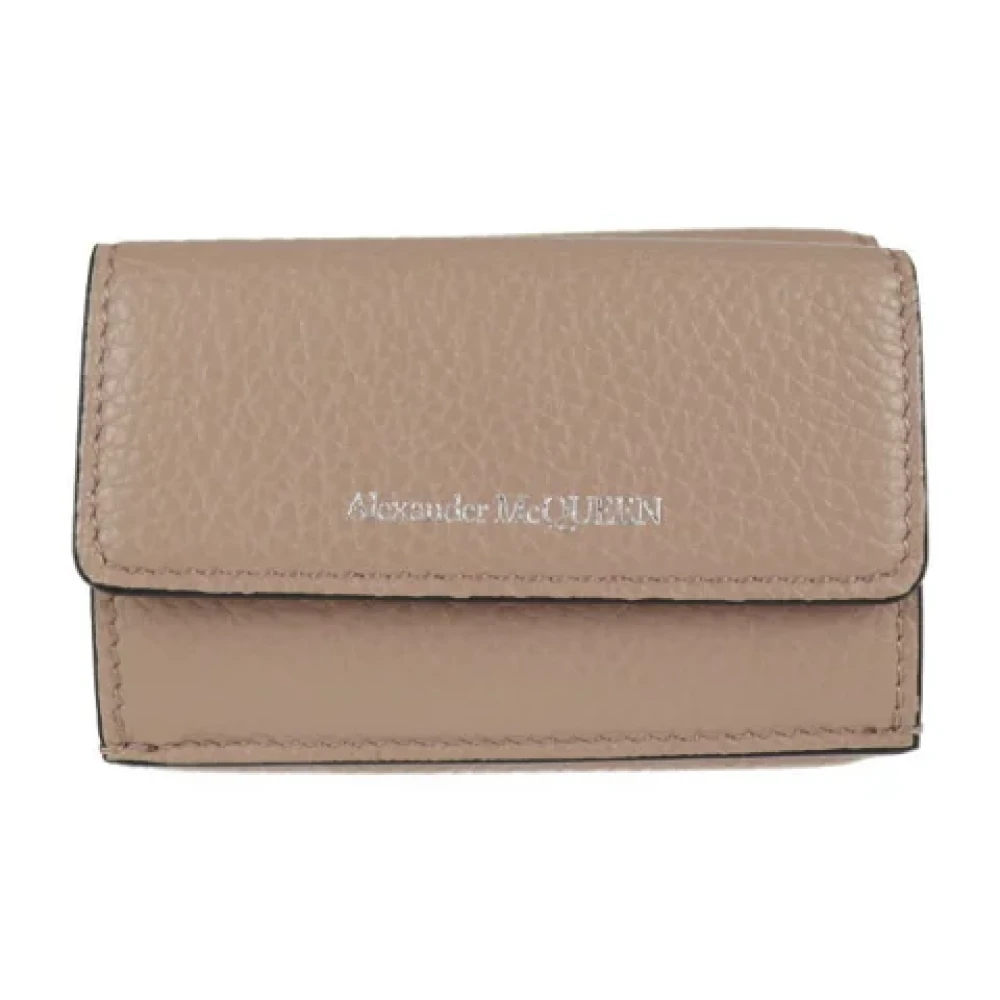 Alexander McQueen Pre-owned Leather wallets Pink Dames