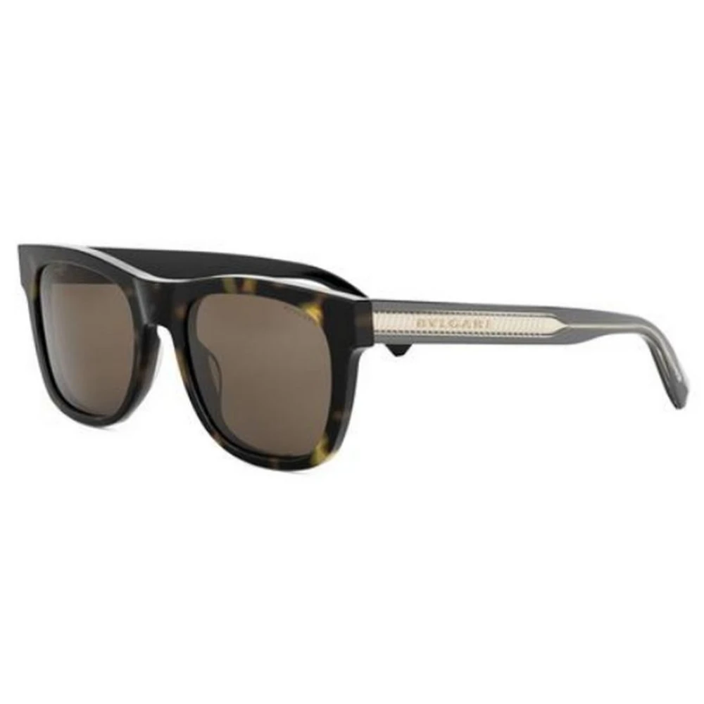 Bvlgari Brown Authentic Tubogas Glasses- Premium Quality - Unisex - Sunglasses - 53 Mm - Accessories