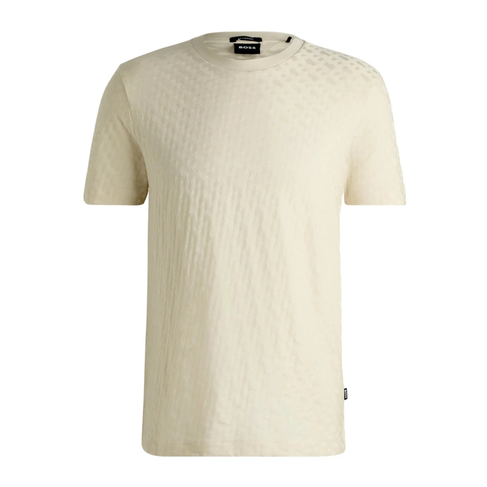 Hugo - Tops > T-Shirts - Beige - Hugo - Modalova